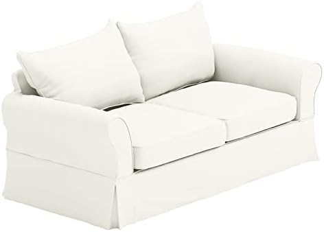 Custom Slipcover Replacement for Pottery Barn Comfort Loveseat