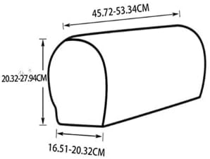Sofa Armrest Covers with Pocket - Elastic Anti-Slip Removable