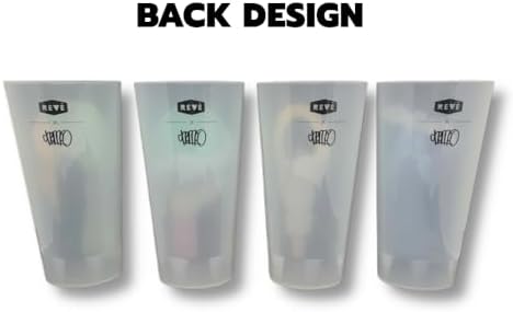 ReV Pop Culture Party Cups Set of 4 12oz