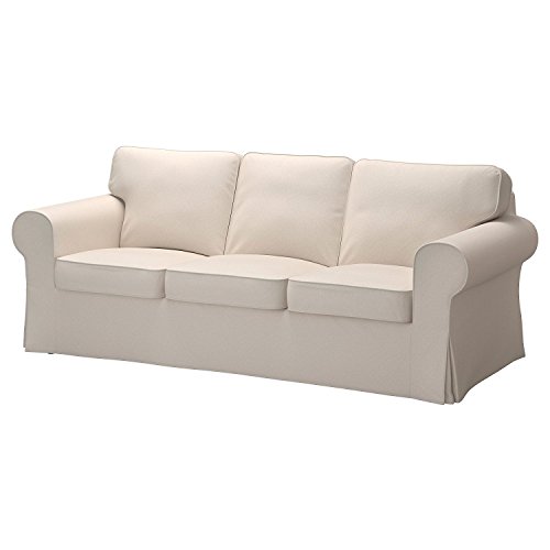IKEA Replacement Cover for Ektorp 3 Seat Sofa Lofallet Beige