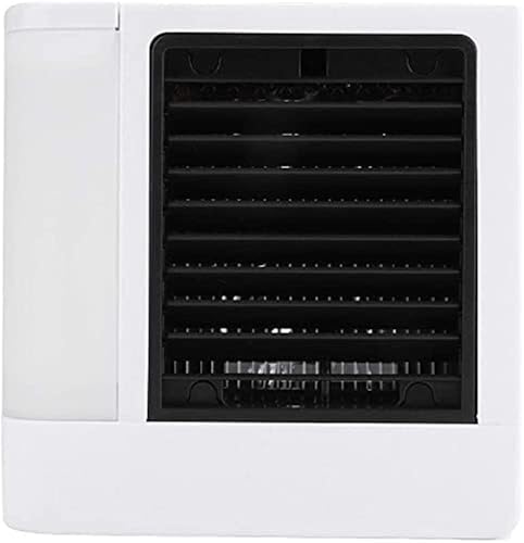 Cooler Ice Air Conditioner Portable USB Fan with LED Light