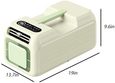 Portable Air Conditioner with Smart Control and Energy Saving White