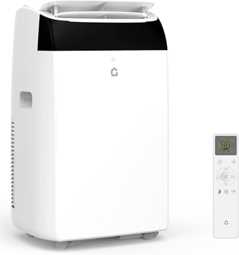 14000 BTU Portable AC Unit with Fan Dehumidifier and Remote Control