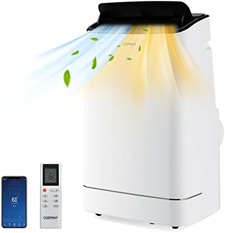 COSTWAY 15000 BTU Portable AC with Heat and Dehumidifier 1
