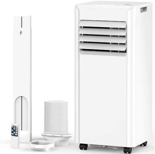 Electactic 8000 BTU Portable AC Unit with Remote Control
