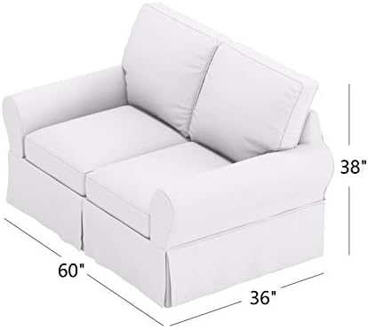 Custom Slipcover Replacement for 2 Seat Loveseat Sofa