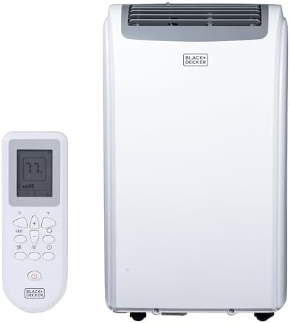 BLACKDECKER 12000 BTU Portable AC Unit with Heating and Dehumidifier