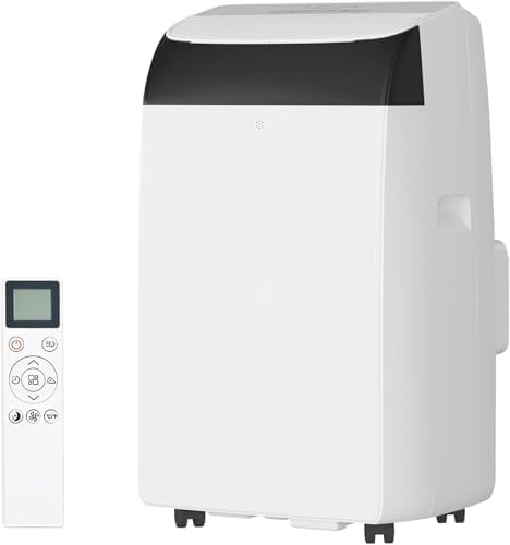 14000 BTU Quiet Portable AC Unit for Large Rooms