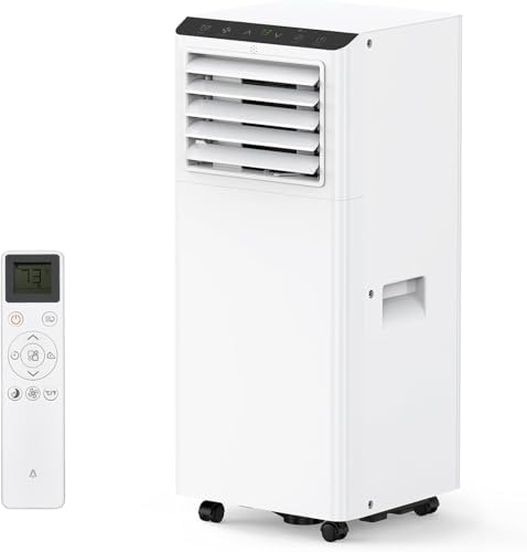 8000 BTU Portable AC 3-in-1 Cooling Dehumidifier Fan