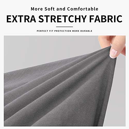 Easy-Going 4-Piece Stretch Soft Sofa Cover for Dogs and Kids