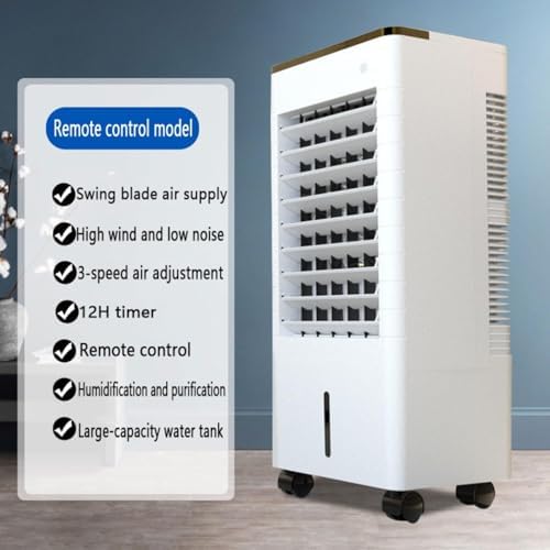 Swamp Cooler 3-in-1 Air Cooler with Remote Timer and 3 Speeds