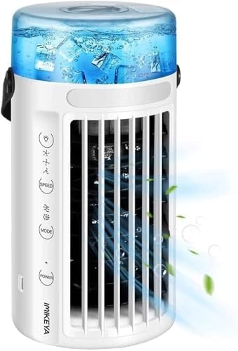 Mini Air Conditioner Fan with USB Power and Night Light