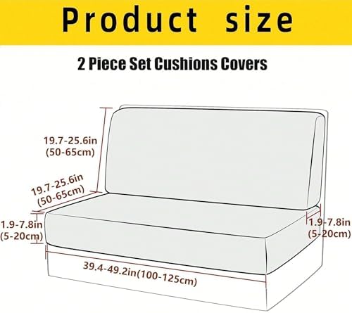 RV Dinette Cushion Covers Stretchable Seat Slipcovers for Camper and Motorhome
