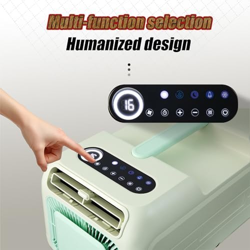 Portable Air Conditioner with Smart Control and Energy Saving White