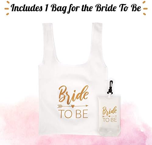 Pop Fizz Designs Bride Tribe Tote Bag Set 12 Pack 1