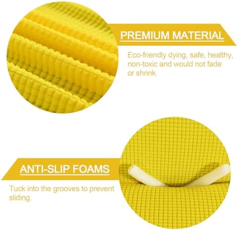 Stretch Sofa Slipcover 35-55 Inch Pet Friendly Yellow
