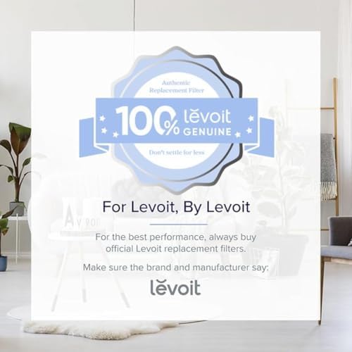 LEVOIT Sprout Replacement Filter 3 Layer White