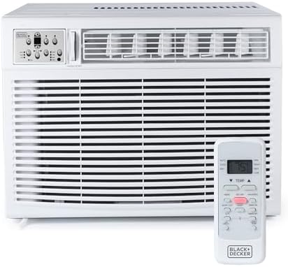 BLACKDECKER 18000 BTU Window Air Conditioner Unit White