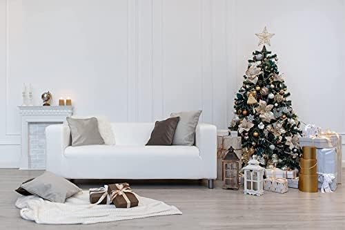 MASTERS OF COVERS Klippan Loveseat Slipcover - Cotton White 1