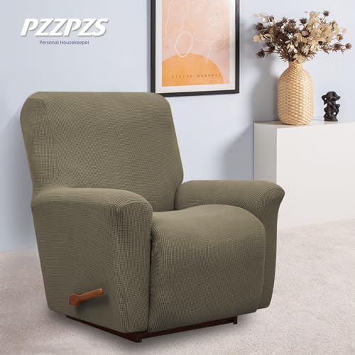 Recliner Chair Cover for Lazy Boy Recliner Khaki 1 Piece