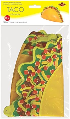Beistle 9x16 Inflatable Taco Party Decoration