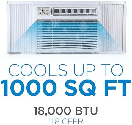 BLACKDECKER 18000 BTU Window Air Conditioner Unit White