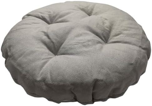 Levoberg Round Bar Stool Cushion 118 Inch Light Gray