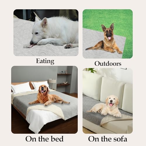 LPMOERA Waterproof Pet Sofa Cover Beige 30x70 Inch