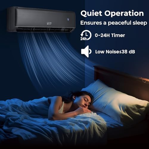 COSTWAY 24000 BTU WiFi Mini Split AC Unit with Heat Pump