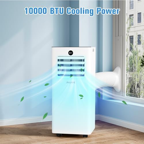 JINJUNYE 10000 BTU Portable AC 3 In 1 Cooling Dry Fan