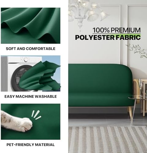 Magshion Futon Cover Hunter Green 60x80x6 1