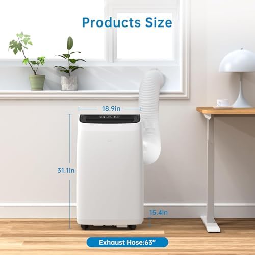 Garvee 14000 BTU Inverter Portable AC Unit with Remote Control