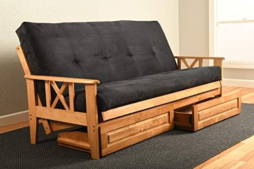 Futon Cover Only - Premium Suede Microfiber for 6-8 Inch Futons