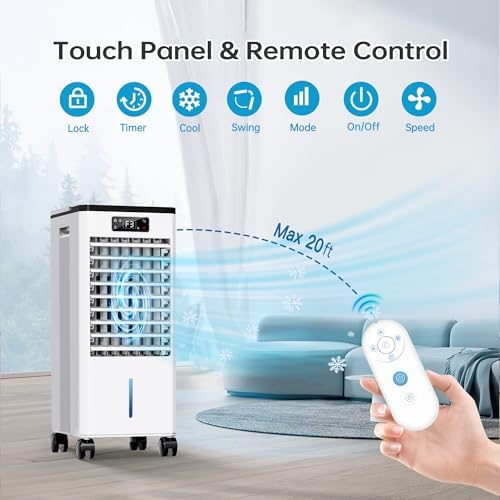 Feculs 3-in-1 Windowless Air Cooler for 320 sqft Cooling