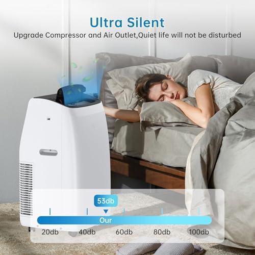 Garvee 14000 BTU Inverter Portable AC Unit with Remote Control