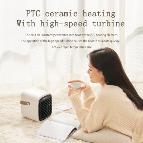 Ultra Quiet Electric Space Heater with Adjustable Thermostat 1
