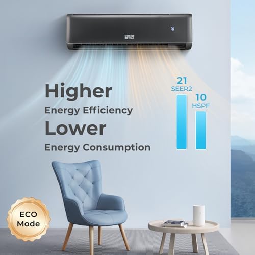 COSTWAY 24000 BTU WiFi Mini Split AC Unit with Heat Pump
