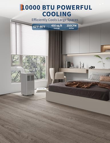 MilleLoom 10000 BTU Portable Air Conditioner for Bedroom