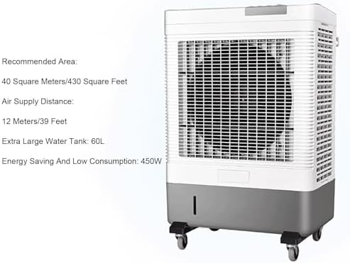 Portable Evaporative Cooler with 3 Speeds and Large Water Tank 1