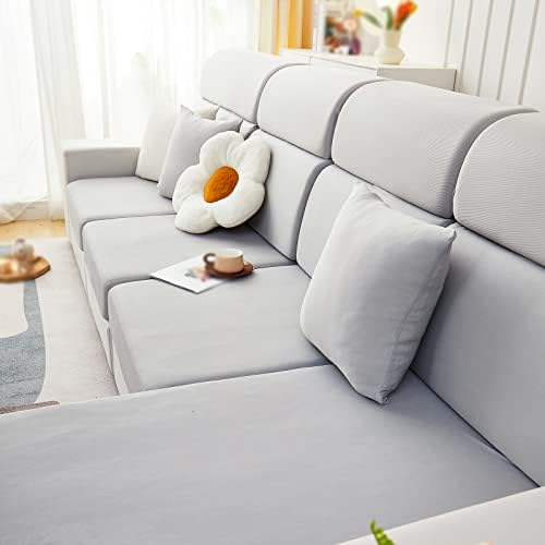 Oversized Single Sofa Slipcover Pet Proof and Comfortable