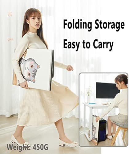 Folding Under-Table Space Heater for Foot Warmth