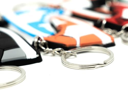Retro Sneaker Keychains Pack of 10 for Kids