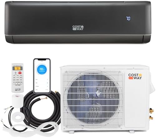 COSTWAY 24000 BTU WiFi Mini Split AC Unit with Heat Pump