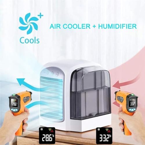 3-in-1 Portable Breeze Box Air Conditioner with Humidifier