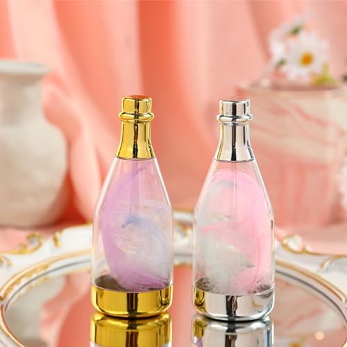 20pcs Gold Mini Bottle Candy Wedding Favor Box