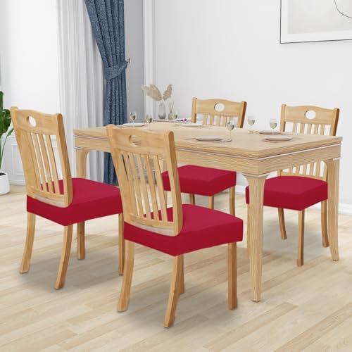 Easy-Going Waterproof Dining Chair Covers Set of 4 1
