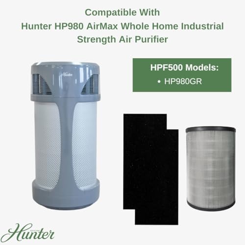 Hunter Fan Company H-HF980-VP Replacement Air Purifier Value Pack 3 Piece