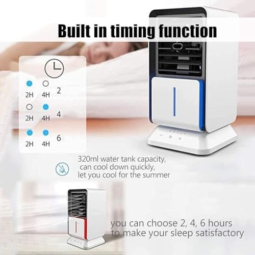 USB Portable Air Cooler Fan for Home Office
