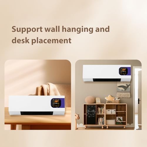 GOWENIC Electric Wall Heater with Remote Control