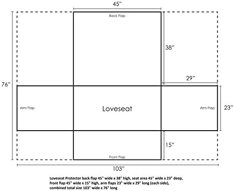 Atlantis Slipcover for Loveseat in Jade